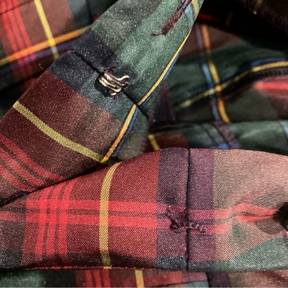 American Living Plaid Dress - Red and Green - Picture 7 of 9